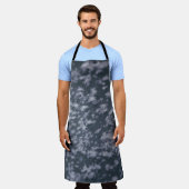 雪片 エプロン (着用した状態)