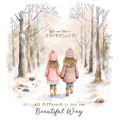 雪片 オーナメントカード