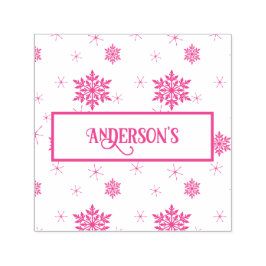 雪片 | カスタムファミリ名 セルフインキングスタンプ