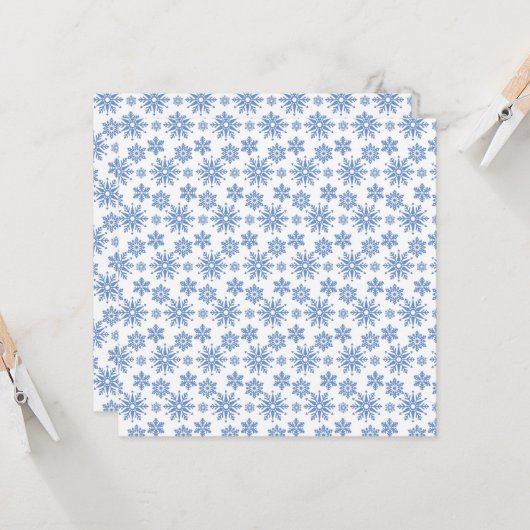 雪片 カード (正面/裏面インサイチュ)