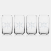 雪片 ガラス缶 (裏面)