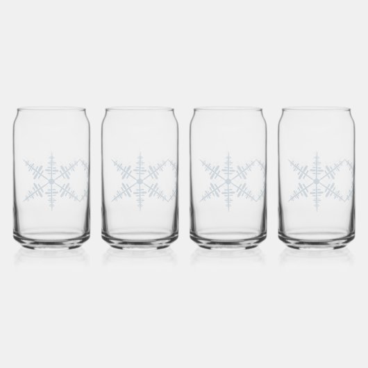 雪片 ガラス缶 (正面)