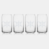 雪片 ガラス缶 (裏面)