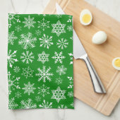 雪片 キッチンタオル (四つ折り)