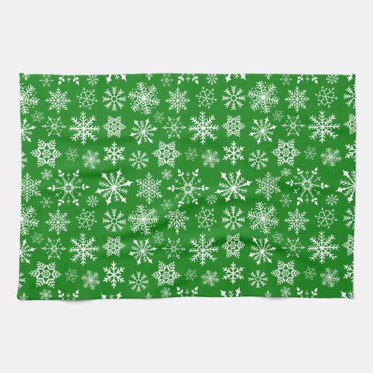 雪片 キッチンタオル (横)