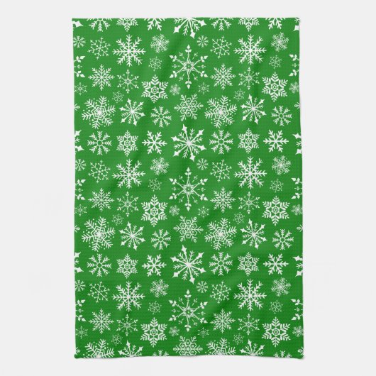 雪片 キッチンタオル (縦)