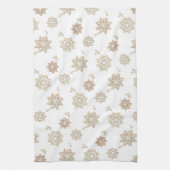 雪片 キッチンタオル (縦)