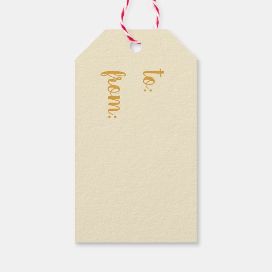 雪片 ギフトタグ (裏面)