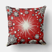 雪片 クッション (裏面)