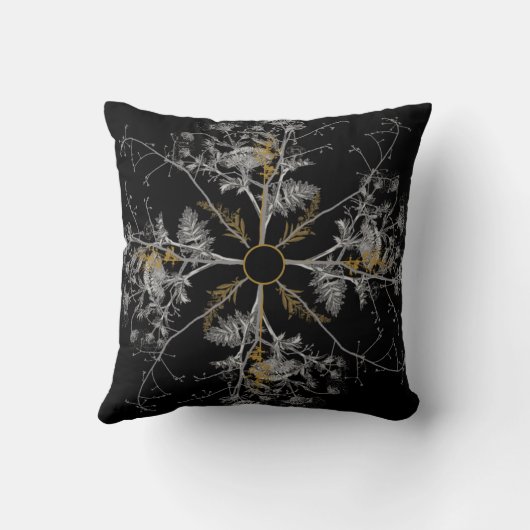 雪片 クッション (裏面)