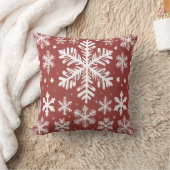 雪片 クッション (ブランケット)