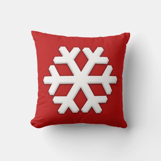 雪片 クッション (正面)