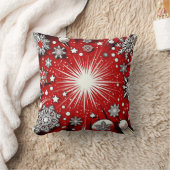 雪片 クッション (ブランケット)