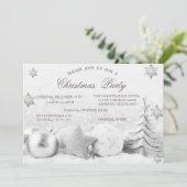 雪片、クリスマスツリーボールカンパニー 招待状 (スタンド正面)