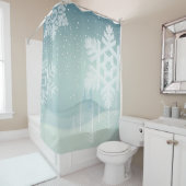 雪片 シャワーカーテン (インサイチュ)