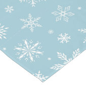 雪片 ショートテーブルランナー (コーナー)