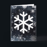 雪片 シーズンカード<br><div class="desc">あなた設計しているSnowDaysからの別の美しい雪片の挨拶状!</div>