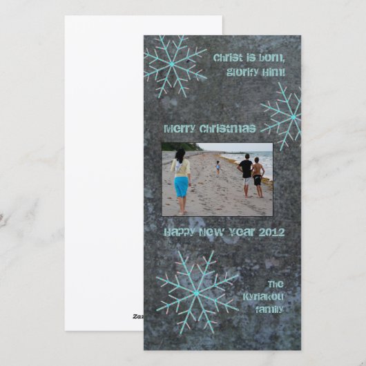 雪片 シーズンカード (正面/裏面)