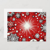 雪片 シーズンポストカード (正面/裏面)