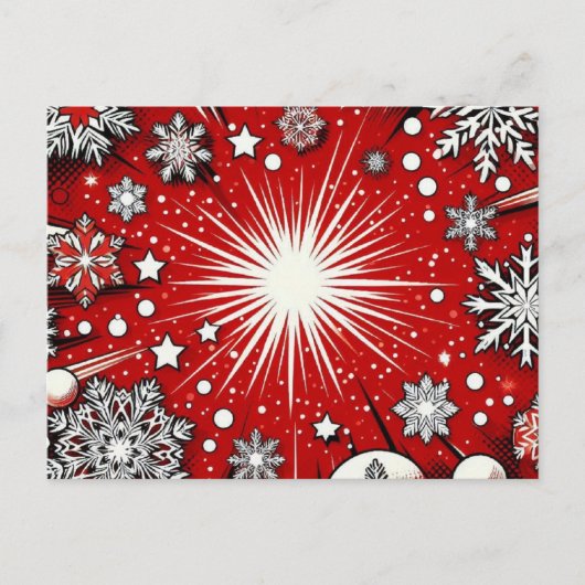 雪片 シーズンポストカード (正面)
