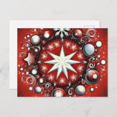 雪片 シーズンポストカード (正面/裏面)