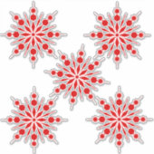 雪片 シール (正面)