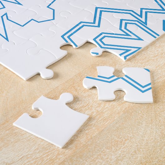 雪片 ジグソーパズル (側面)