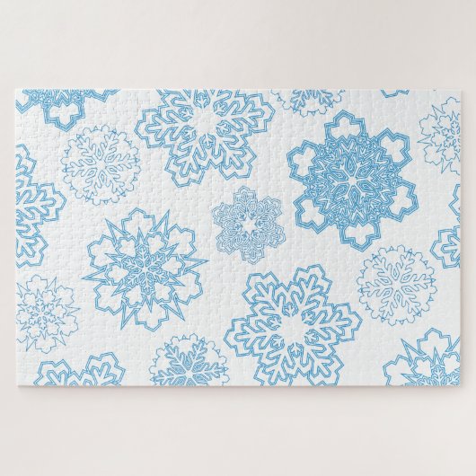 雪片 ジグソーパズル (横)