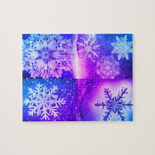 雪片 ジグソーパズル (横)