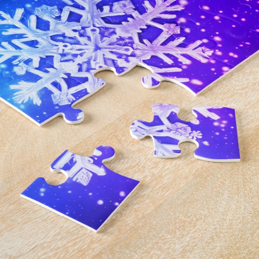 雪片 ジグソーパズル (側面)