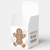 雪片&ジンジャーブレッドクッキーホリデークリスマス フェイバーボックス (オープン)