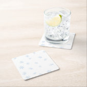 雪片 スクエアペーパーコースター (インサイチュ)