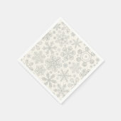 雪片 スタンダードカクテルナプキン (角)