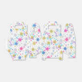 雪片&スターズクリスマス フェイバーボックス (折り畳みなし)