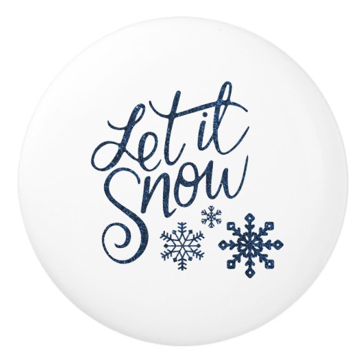 雪片 セラミックノブ (正面)