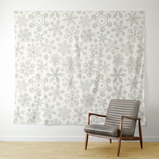 雪片 タペストリー (インサイチュ(横))