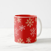 雪片 ツートーンマグカップ (正面右)