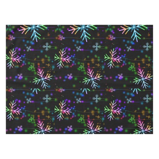 雪片 テーブルクロス (正面(横))