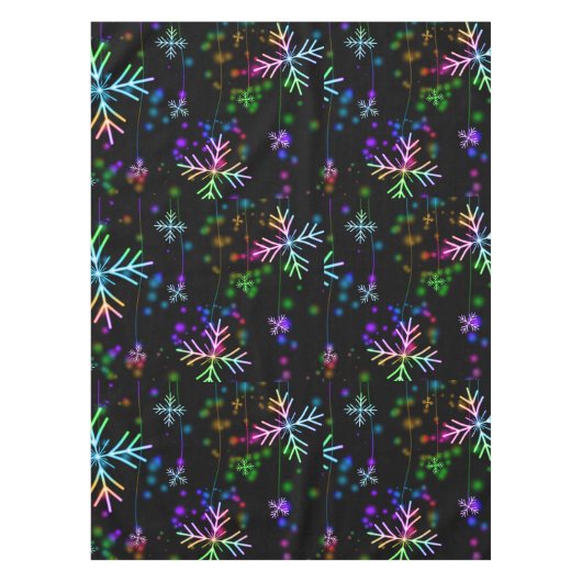 雪片 テーブルクロス (正面)