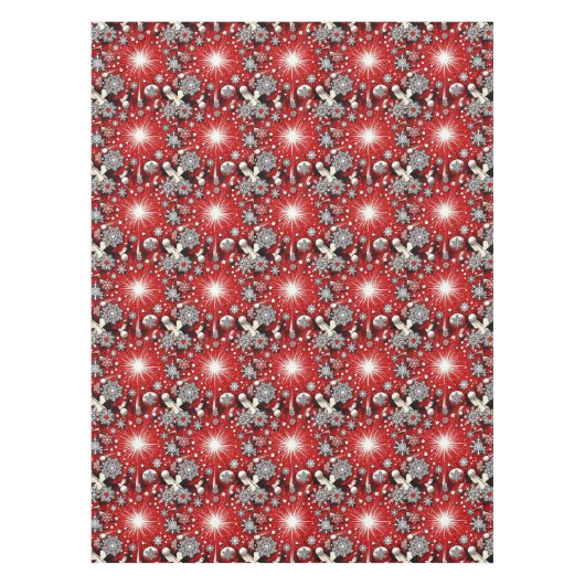 雪片 テーブルクロス (正面)