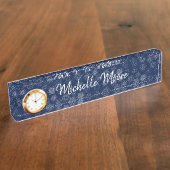 雪片 デスクネームプレート (側面)