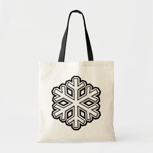 雪片 トートバッグ (正面)