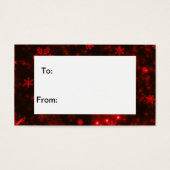 雪片，ドイツの羊飼い，シュガーグライダークリスマスラベル (正面)