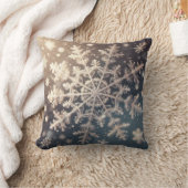 雪片/ハート クッション (ブランケット)