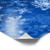 雪片 フォトプリント            (角)