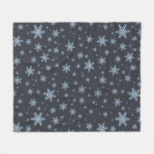 雪片 フリースブランケット (正面(横))