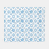 雪片 フリースブランケット (正面(横))