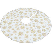 雪片 ブラッシュドポリエステルツリースカート (アングル)