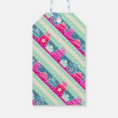 雪片&プレゼントギフトラベル ギフトタグ (裏面)