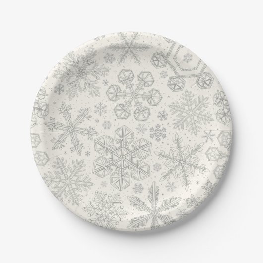 雪片 ペーパープレート (正面)
